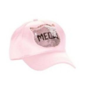 A pink meow hat